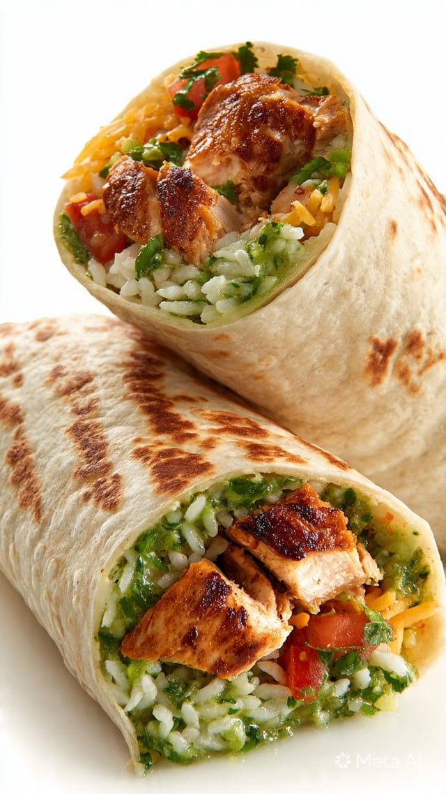 Chicken Burrito.