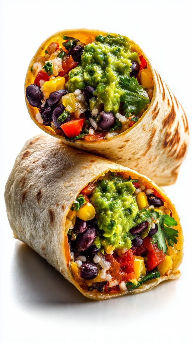 Vegetarian Burrito.