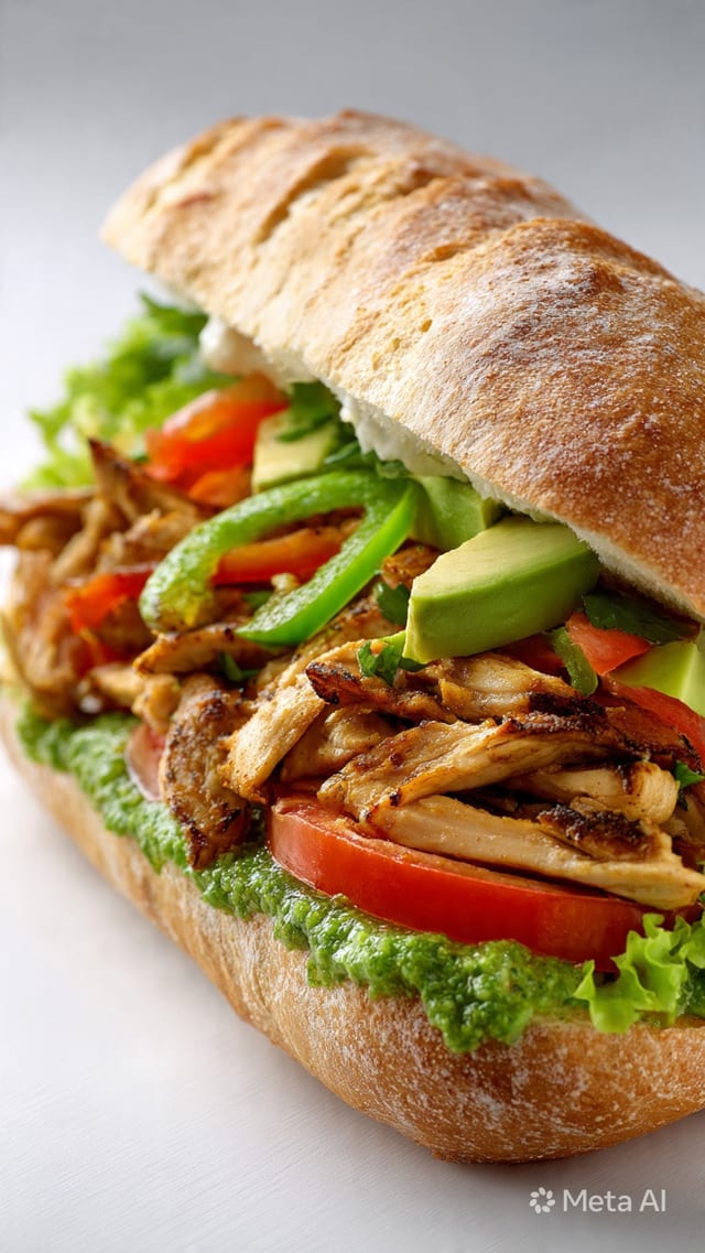 Chicken Torta.